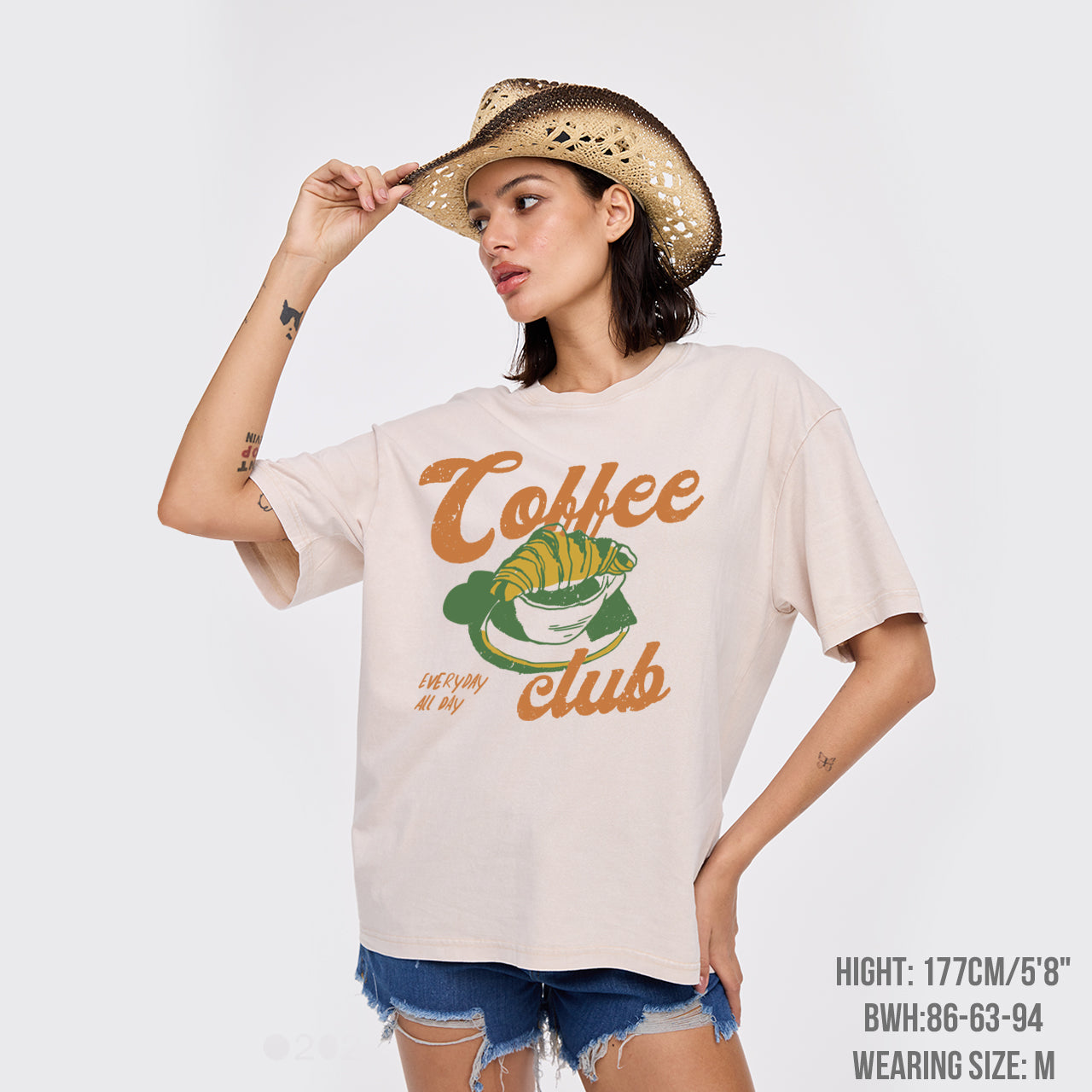Breakfast Coffee Club Garment-dye Tees