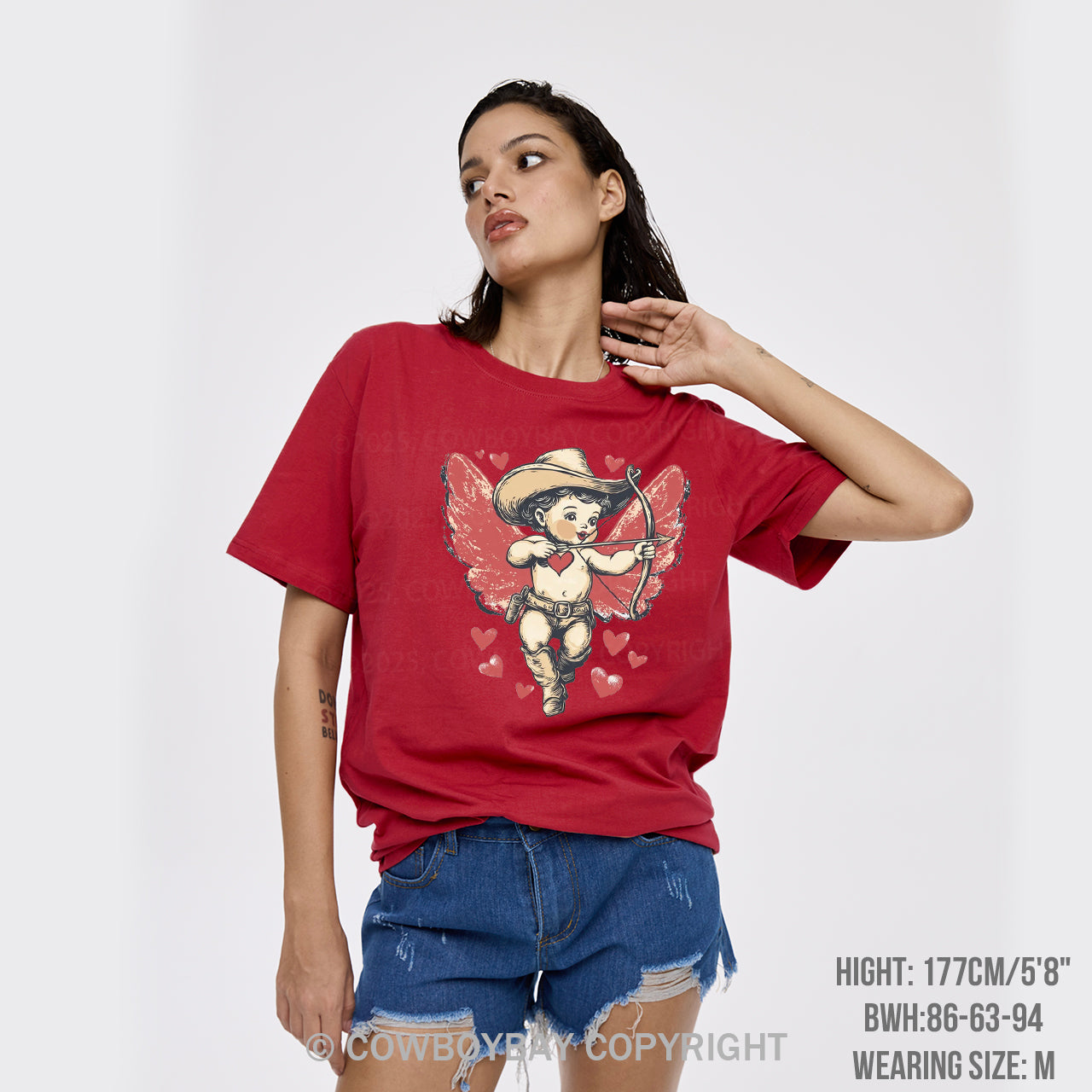 Retro Cupid Bow T-Shirts