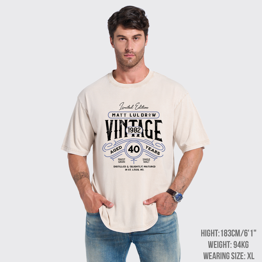Limited Edition Whiskey Birthday Party Garment-dye Tees