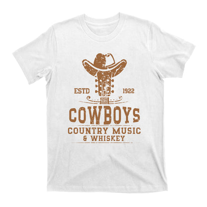 Country Music Whiskey Western Cowboy T-Shirt
