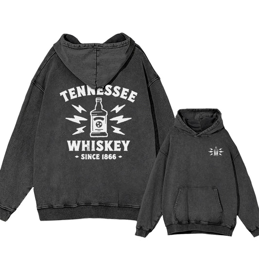 Tennessee Whiskey Jack Daniel's Alcohol Liquor Garment-Dye Hoodies