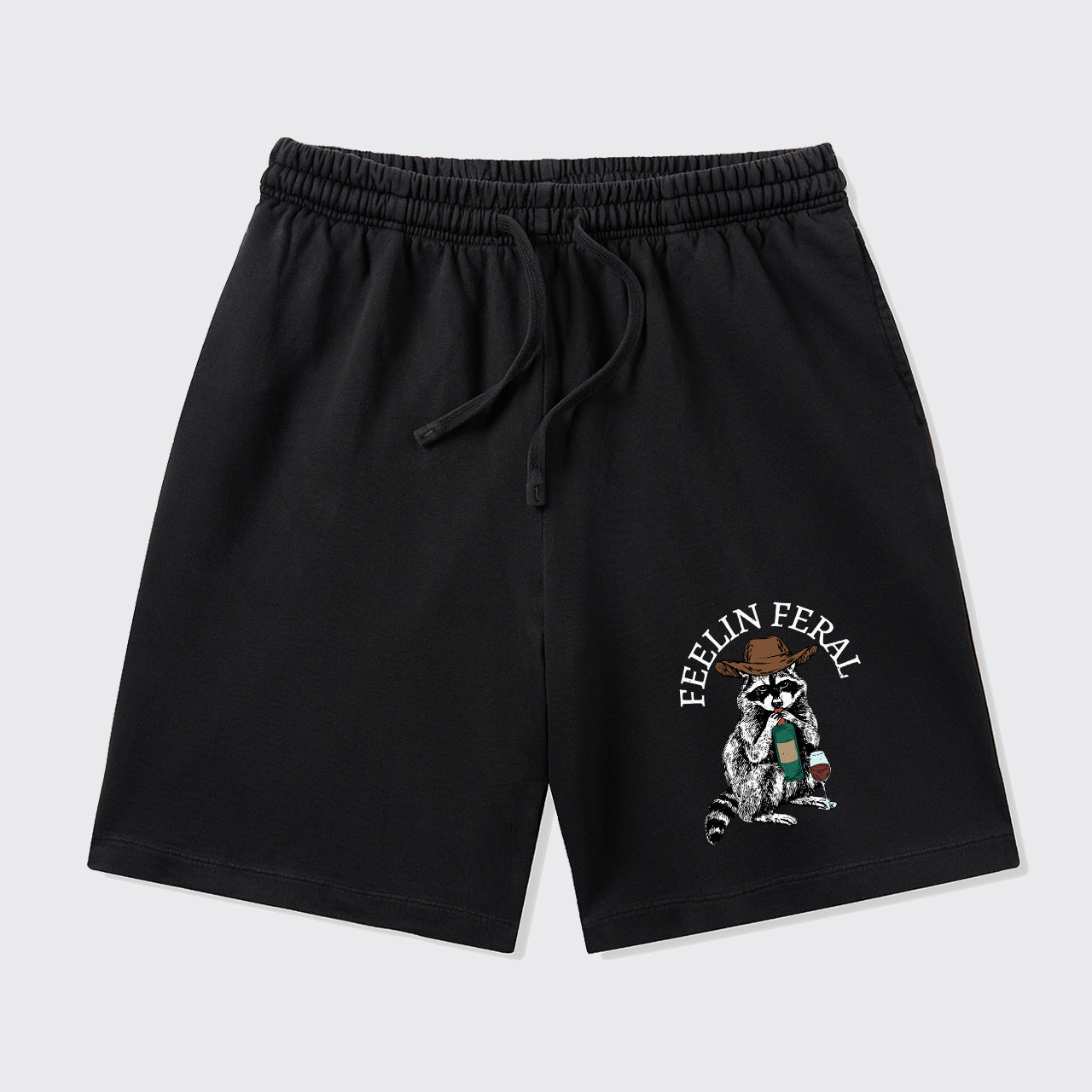 Funny Raccoon_Broncobay Shorts