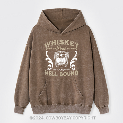 Whiskey Bent & Hell Bound Garment-Dye Hoodies