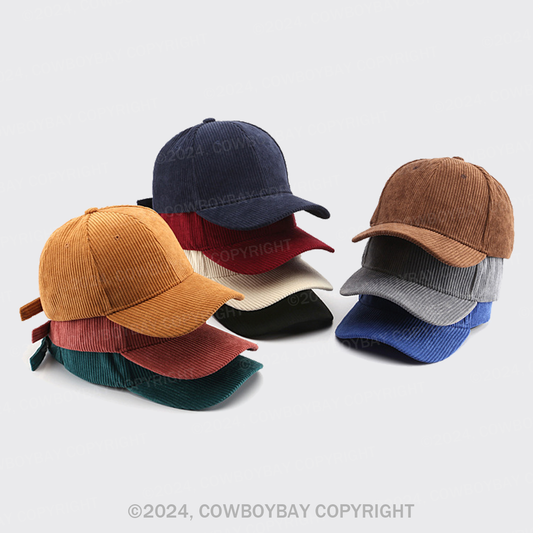 Cowboybay Corduroy Warm Baseball Cap