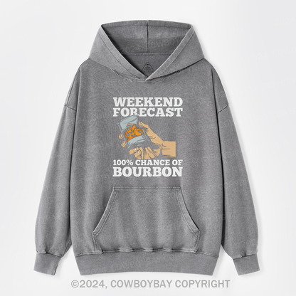 Bourbon Whiskey Garment-Dye Hoodies