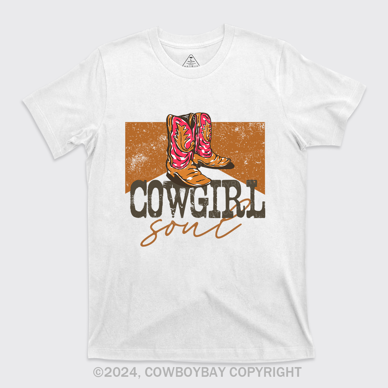 Cowgirl Walking In The Western Desert T-Shirts