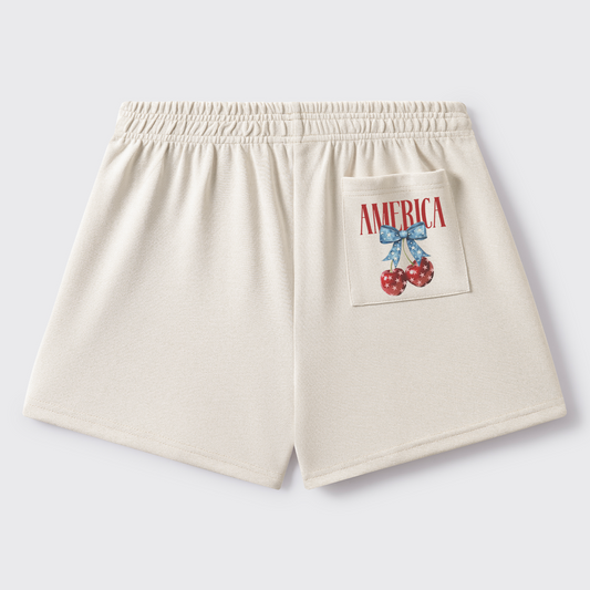 America Cherries_Broncobay Sweat Shorts