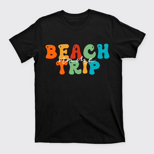 Personalized Name Beach Trip T-Shirts