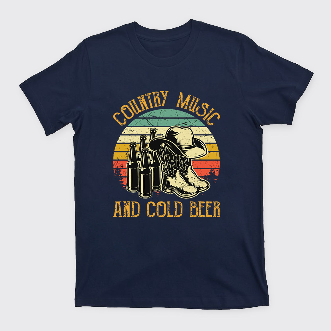 Country Music And Cold Beer T-Shirts