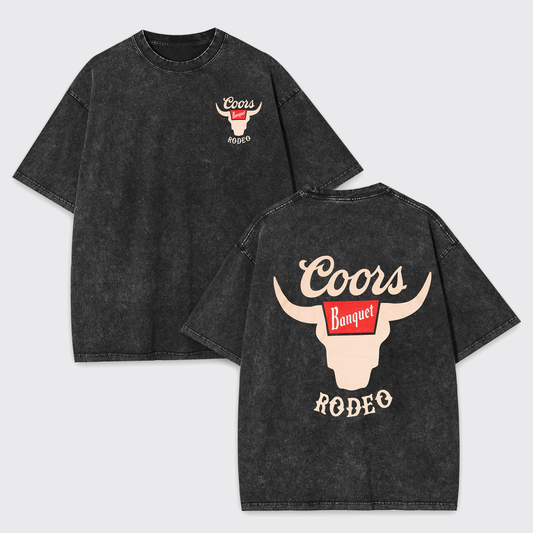 Rodeo Heritage Bold Western Garment-dye Tees