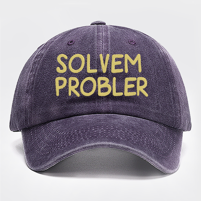 Solvem Probler Embroidered Baseball Cap