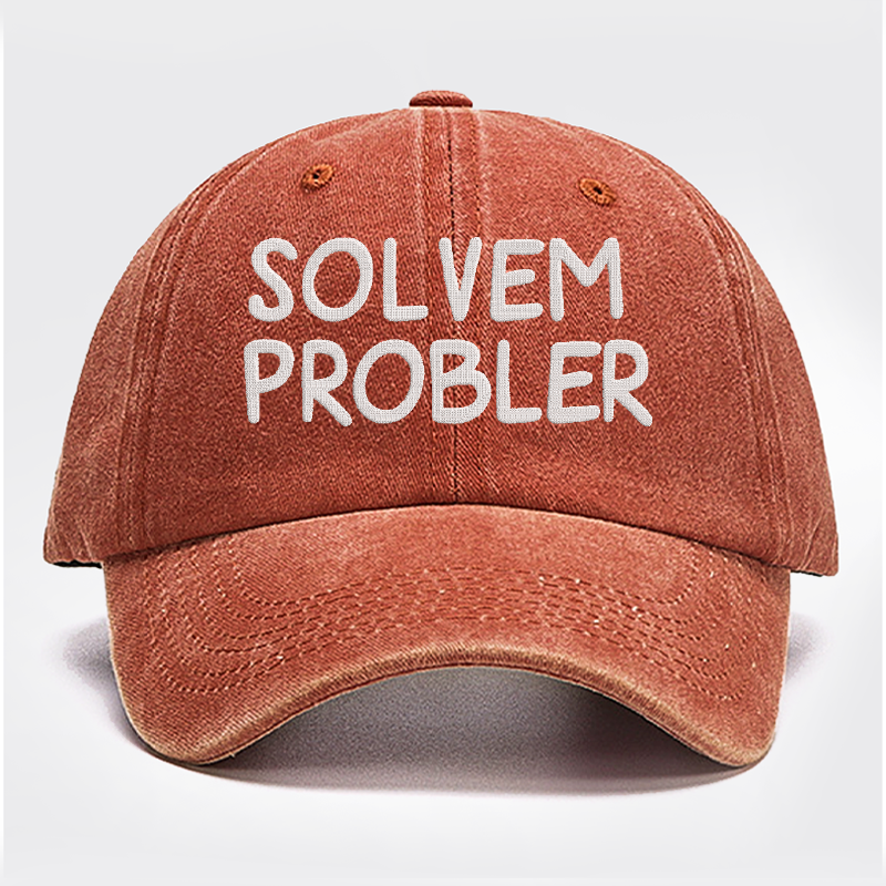 Solvem Probler Embroidered Baseball Cap