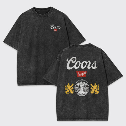 Cool Cowboy Retro Landscape Garment-dye Tees