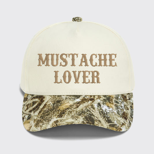Mustache Lover Embroidered Baseball Cap