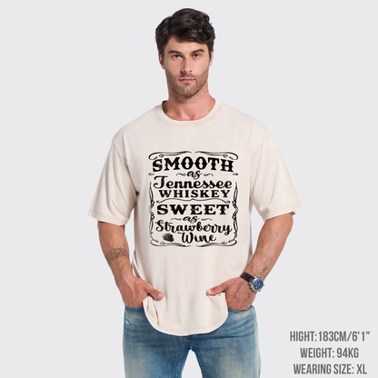 Smooth As Tennessee Whiskey Garment-dye Tees