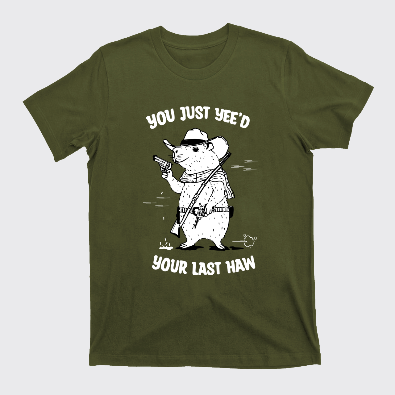 Funny Capybara-Your Last Haw T-Shirts
