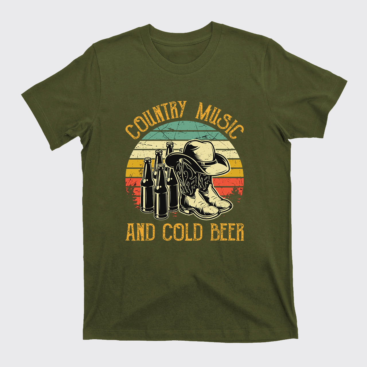 Country Music And Cold Beer T-Shirts