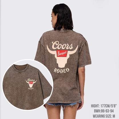 Rodeo Heritage Bold Western Garment-dye Tees