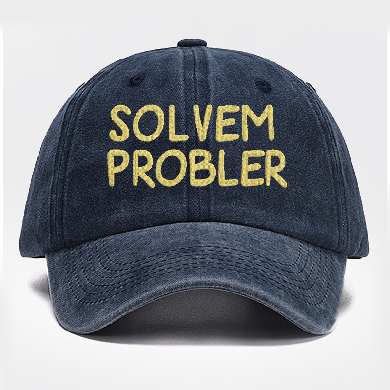 Solvem Probler Embroidered Baseball Cap