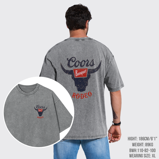 Rodeo Spirit Vintage Western Garment-dye Tees