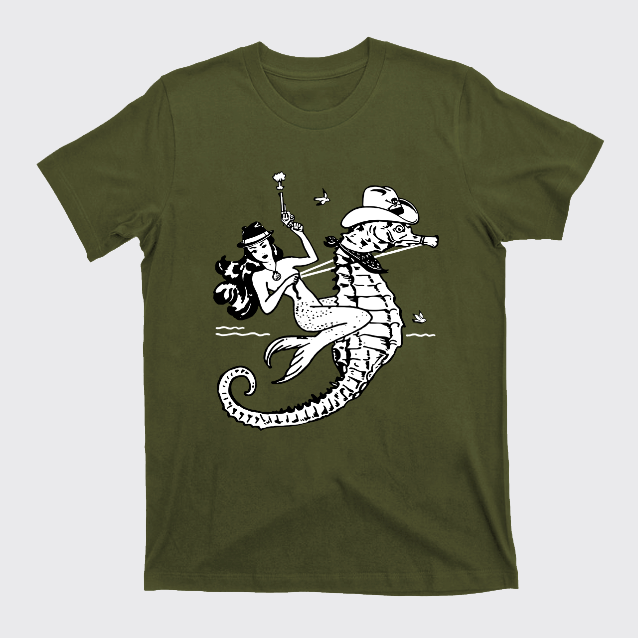 Vintage Mermaid T-Shirts