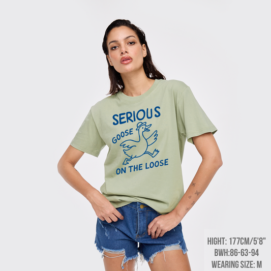 Seious Goose On The Lose T-Shirts