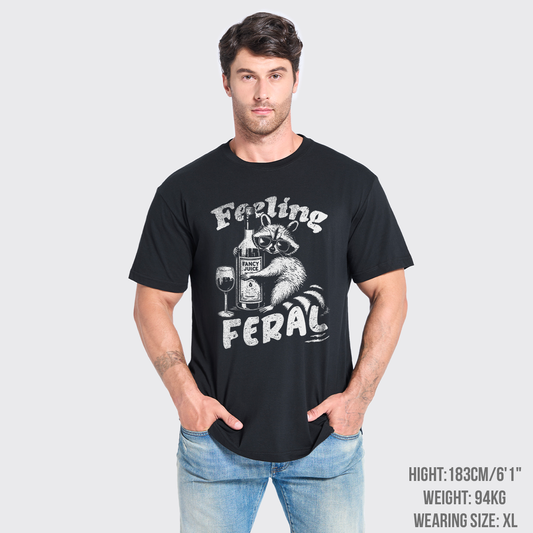 Feeling Feral Of Raccoon T-Shirts