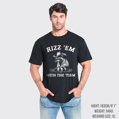 Rizz 'Em With The 'Tism T-Shirts