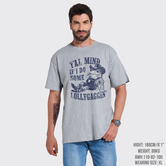 If I Do Some Lollygagging Funny Cowboy Frog T-Shirts