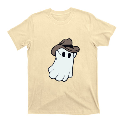 Western Halloween Ghost Cowboy T-Shirt