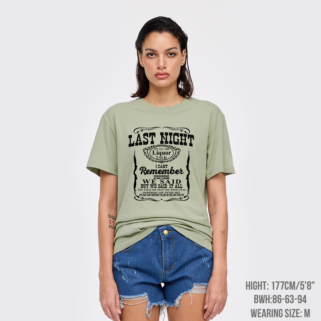 Last Night Remember Everything We Said T-Shirts