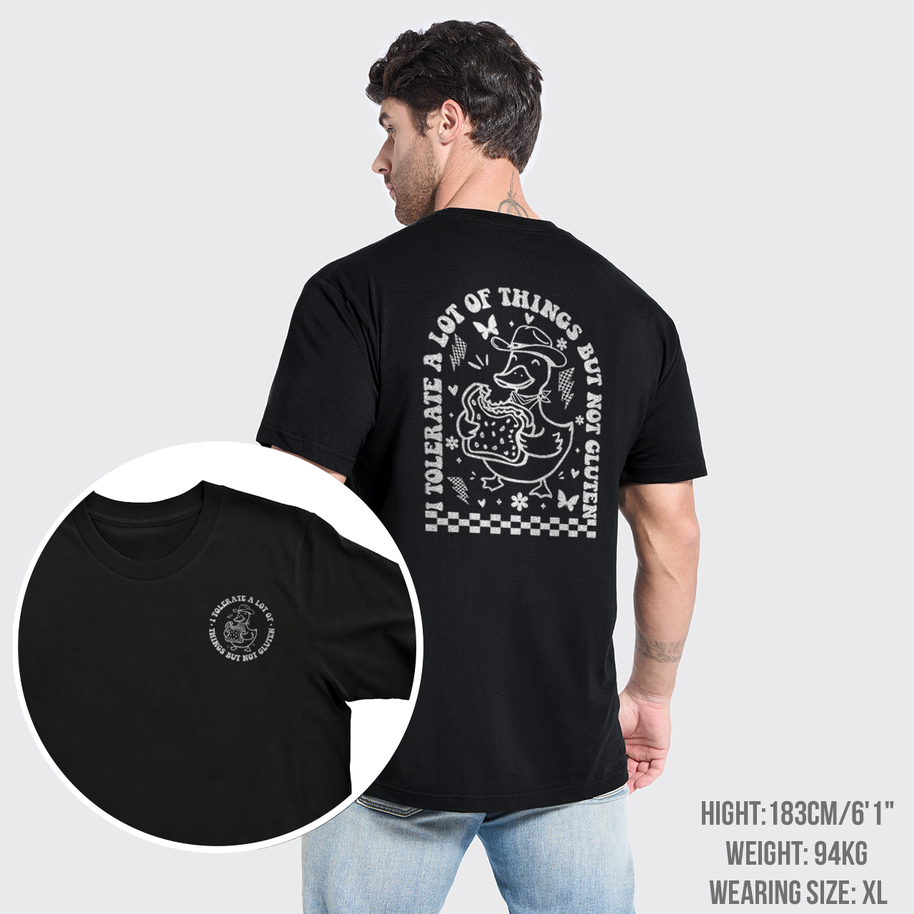 I Tolerate A Lot Of Things But Not Gluten T-Shirts