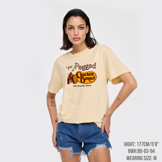I Got Pegged At Cracker Barrel Old Country Store T-Shirts