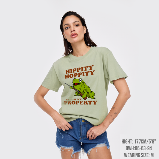 Hippity Hoppity Get Off My Property T-Shirts