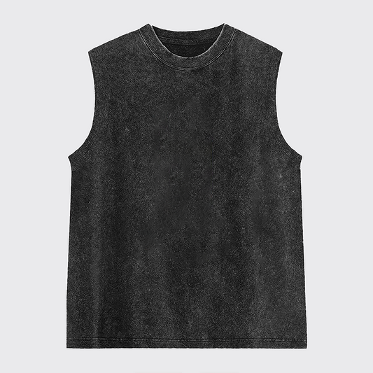 Washed Tank:Black