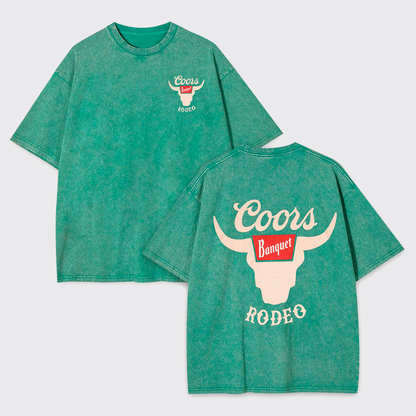 Rodeo Heritage Bold Western Garment-dye Tees