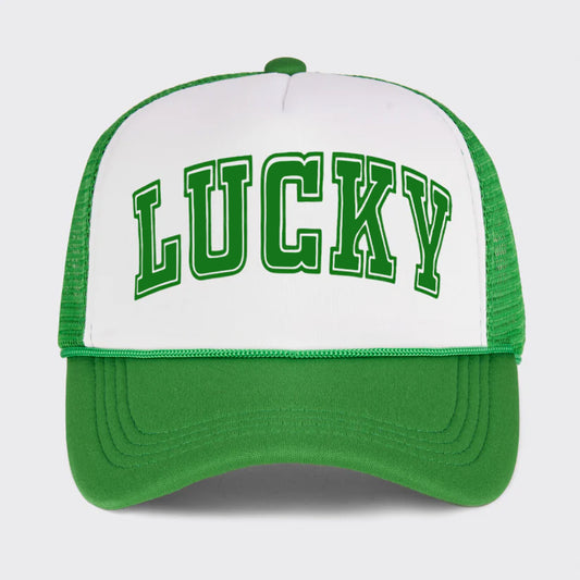 Lucky St Patrick's Day Trucker Hat