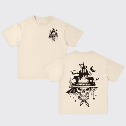 Cowboy Skull Magic Oversize T-Shirts