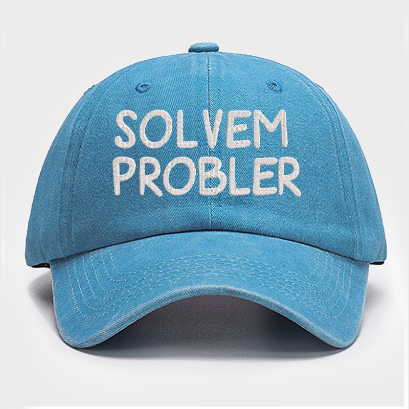 Solvem Probler Embroidered Baseball Cap