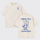 Retro Silly Goose With A Tie Garment-dye Tees