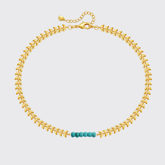 Ear Of Wheat Turquoise Necklace