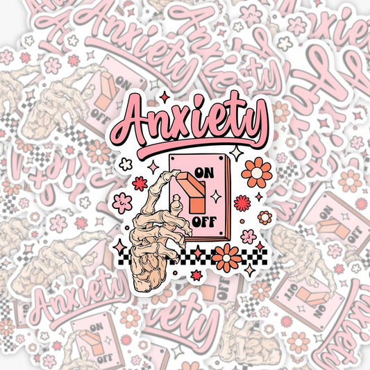 Anxiety On Or Off_Broncobay Sticker