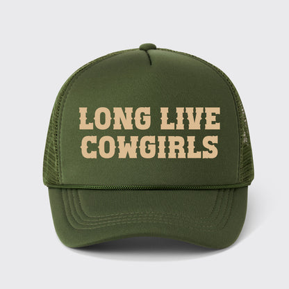 Long Live Cowgirls Trucker Hat