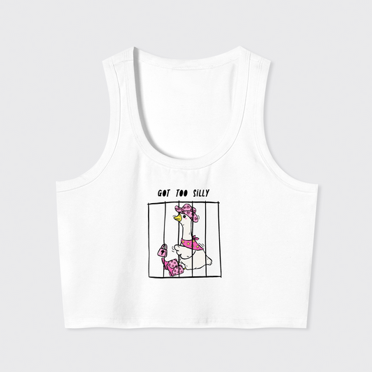 Funny Goose-Silly Too Goose Tank Top
