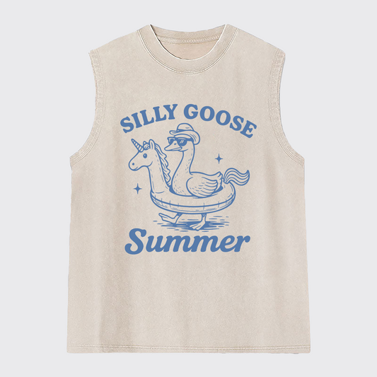 Silly Goose Summer Washed Tanks