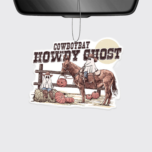 Howdy,Ghost_Broncobay Car Air Freshener