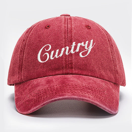 Cuntry Western Cowgirl Embroidered Baseball Cap