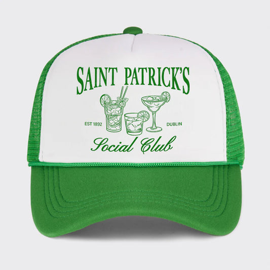 Social Club St. Patricks Day Trucker Hat