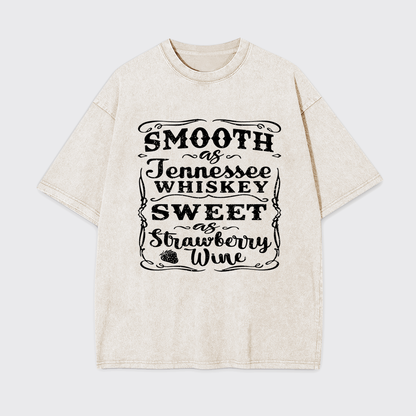 Smooth As Tennessee Whiskey Garment-dye Tees
