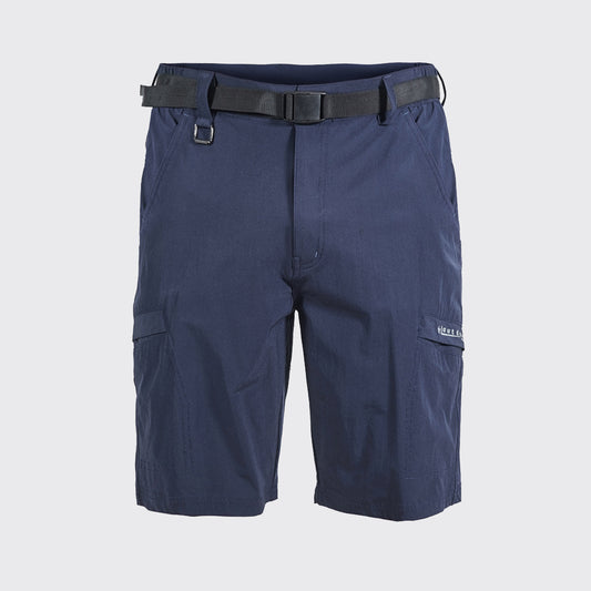 Men's Blue Multi-Pocket Quick-Drying Shorts